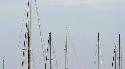 Foremast panning Stock Footage 12561415