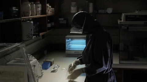 Forensic DNA Stock Footage 88795064
