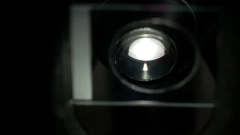 Forensic expert examines a bilological specimen of extraterrestrial origin under Stock Footage 261593057