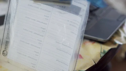 Forensic expertise collecting hard disk drive as a evidence at crime scene Stock Footage 110731817