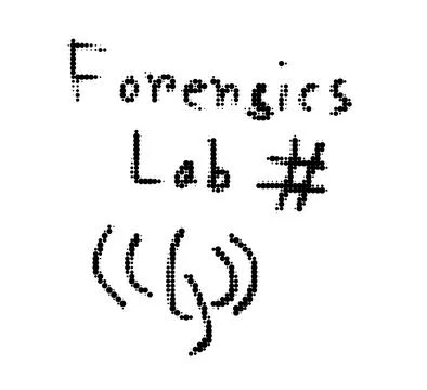 Forensic laboratory analytical concept with forensic laboratory analysis Stock Illustration