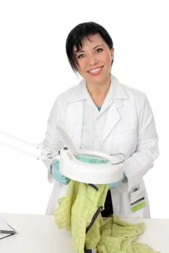 Forensic scientist Stock Photos