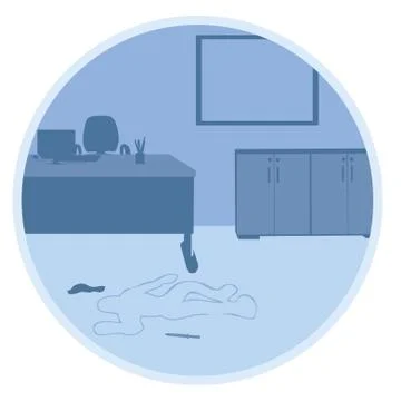 Forensics Illustrazione stock