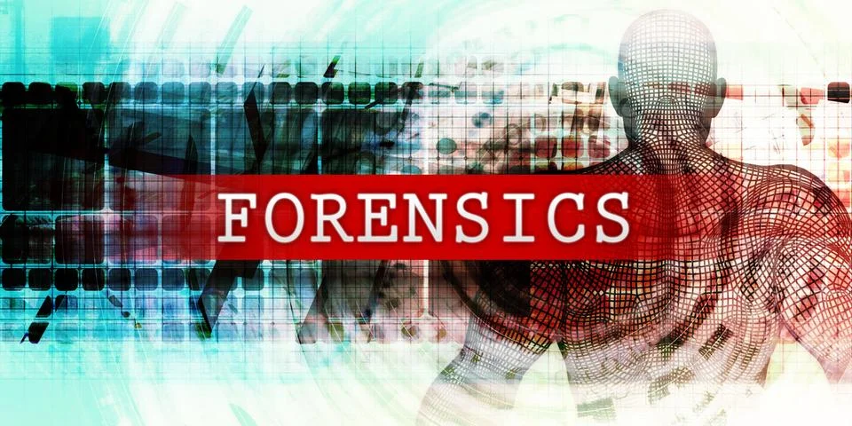 Forensics Sector Stock Illustration