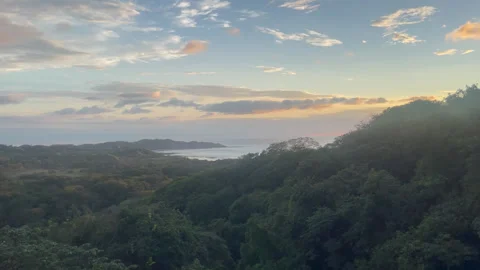 Forest and Bay HD Stock Footage 178674411