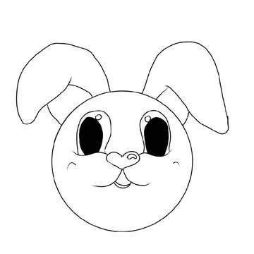 Forest animals hare, rabbit Stock Illustration