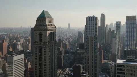 Forest of building in midtown NYC Vídeos de archivo 170019918