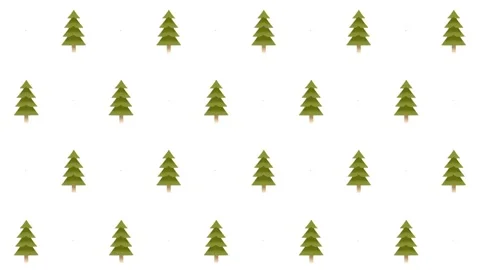 Forest Day Pop-Up, Seamless, Pattern Characters: Green Screen Essentials Video stock 279199045