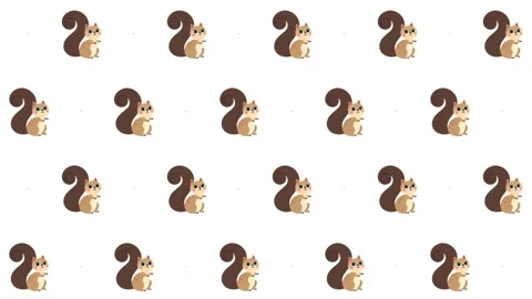 Forest Day Pop-Up, Seamless, Pattern Characters: Green Screen Essentials Stockbeeldmateriaal 279199062