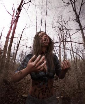 Forest of the death Stock Illustration