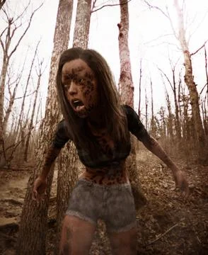 Forest of the death Stock Illustration