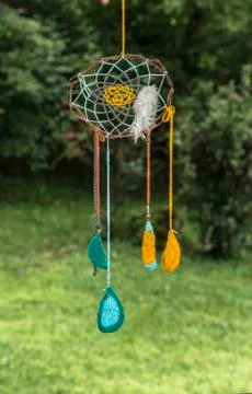 The forest dream catcher Stock Photos