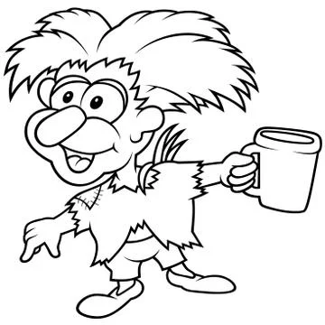 Forest Elf Stock Illustration