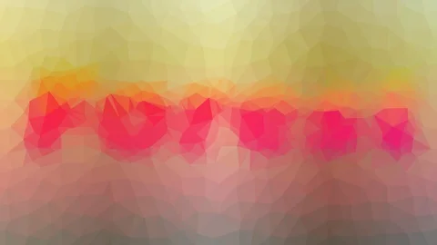 Forest fade interesting tessellating looping moving triangles Video stock 109214229