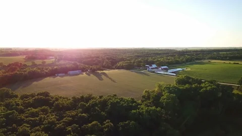 From forest to fields Stock Footage 138383259