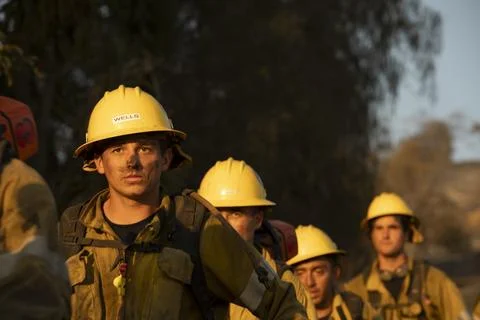 Forest Fire Firefighter Stock Photos