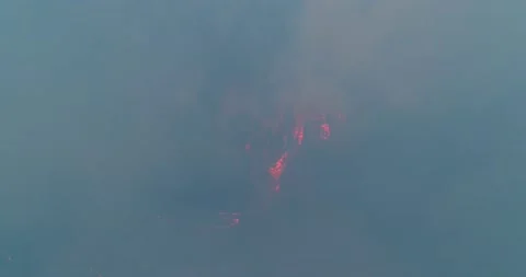 Forest fire. The forest is on fire. Irkutsk region. Stock Footage 165020495