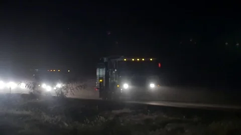 Forest Fire Life of Fire Engines Roll In Stockbeeldmateriaal 74276992