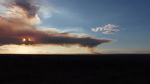 Forest Fires Brazil Stock Footage 130279782