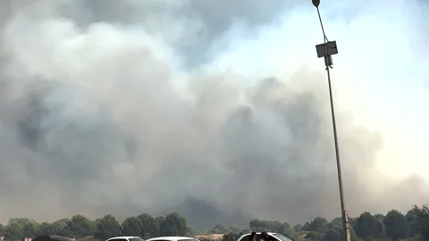 Forest fires in Turkey, Antalya. Stock Footage 279142610