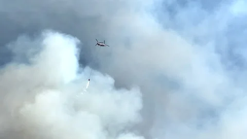 Forest fires in Turkey, Antalya. Stock Footage 279142685