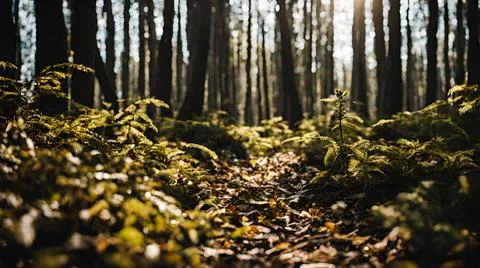 Forest floor Stock Photos