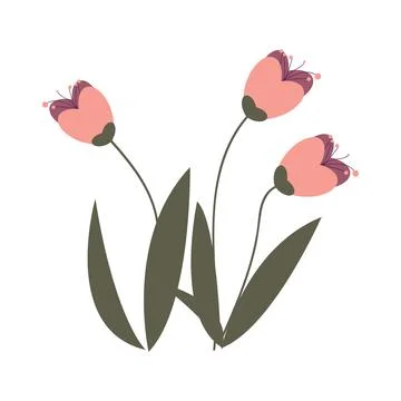 Forest flowers vector Stock-Illustration