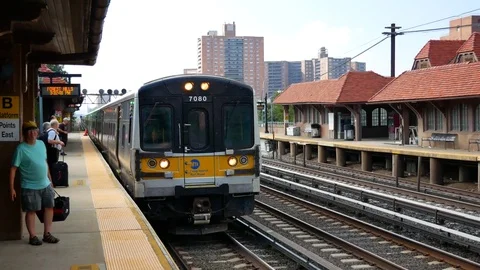 Forest Hills station Stock Footage 83030463