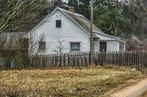 Forest house Foto stock