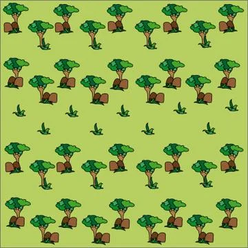 Forest Stock Illustration