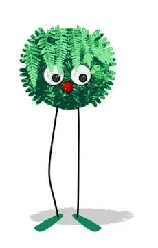 Forest monster Stock Illustration