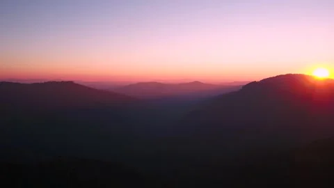 Forest mountains in fall Video stock 255101847