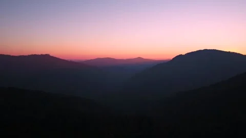 Forest mountains in fall Video stock 255178624