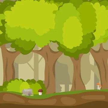 Forest or nature Stock Illustration
