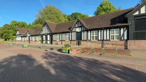 Forest Pavilion Nottingham Recreation Ground England. Stock Footage 335585508