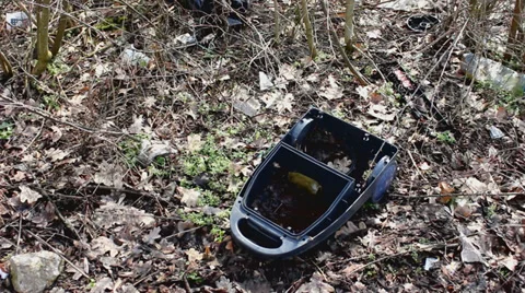 Forest pollution 10 Stock Footage 33849735