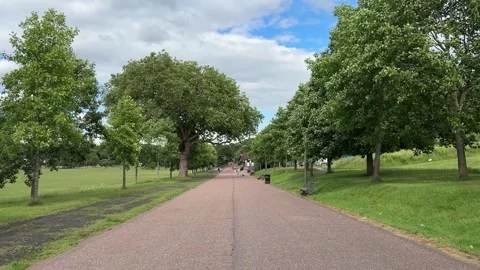 Forest Recreation Ground Nottingham England Urban Park Stock Footage 336845898