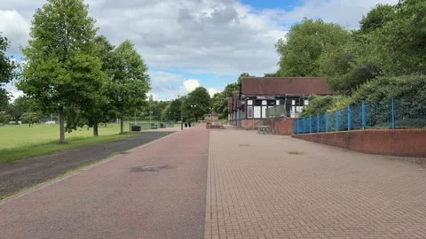 Forest Recreation Ground Nottingham England Urban Park Stock Footage 336845932