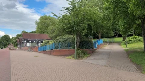 Forest Recreation Ground Nottingham England Urban Park Stock Footage 336845975