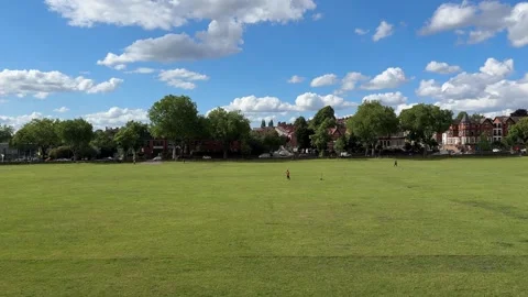 Forest Recreation Ground Nottingham England Urban Park Stock Footage 336845992
