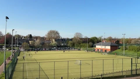 Forest Recreation Ground Nottingham – Historic Park in Forest Fields, England. Stock Footage 334181576