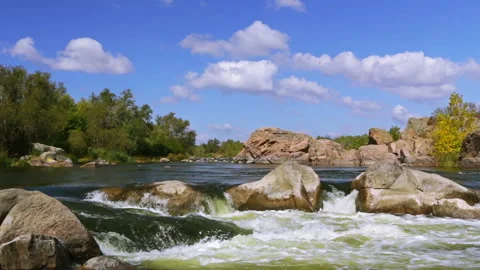 Forest River Rapids Stock Footage 106457082