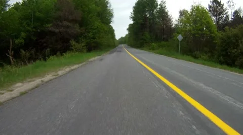 Forest road Stock-Footage 7373938