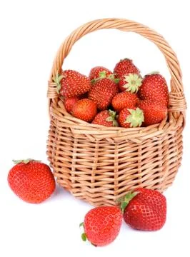 Forest Strawberries Stock Photos