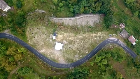 Forest top angle shot Video stock 122123377