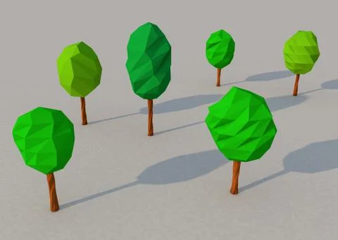 Forest Tree 3d Illustration
