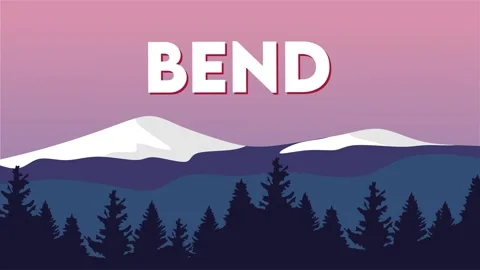 Forest view in bend oregon Stock Footage 307888857