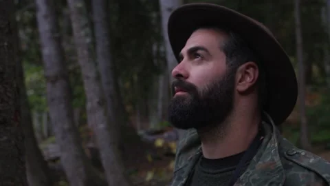 Forest walk Stock Footage 138122334