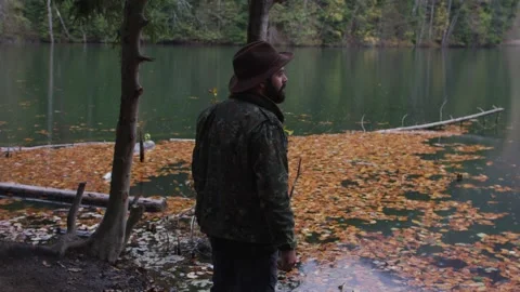 Forest walk Stock Footage 138132014