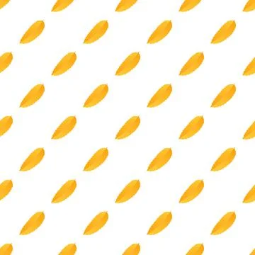 Forest yellow leaf pattern seamless イラスト素材